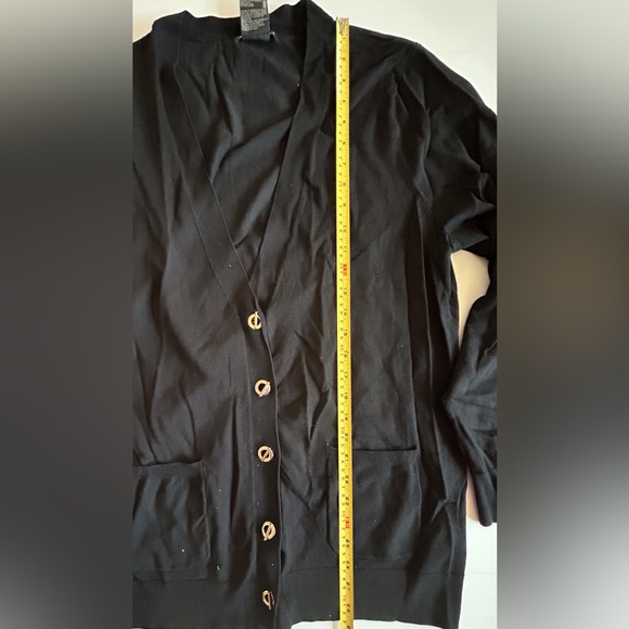 NEW GRACE ELEMENTS BLACK BOYFRIEND SWEATER - SUZE XXL - Picture 3 of 9